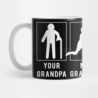 Serve and Spike: 'Volleyball Your Grandpa, My Grandpa' Tee for Grandsons & Granddaughters! Mug